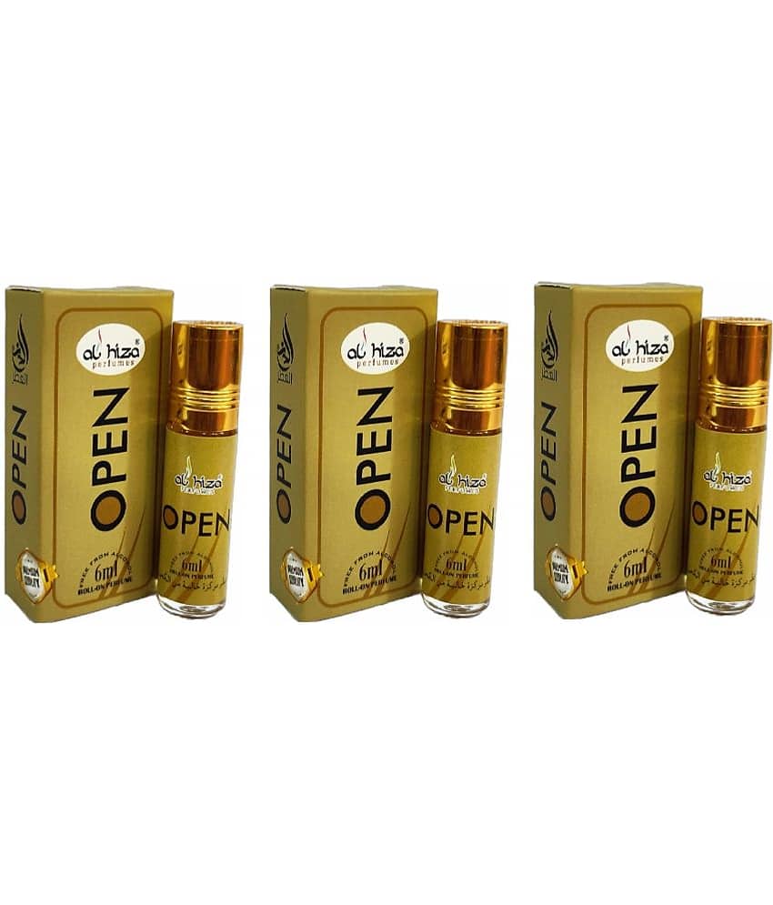 Al Hiza Bakul Below 50ml Attar ( Pack of 3 )
