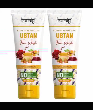 KURAIY Facial Cleanser Face Washing Remove Blackhead Face wash pack of 2