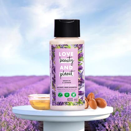Argan Oil & Lavender Shampoo-400 ml