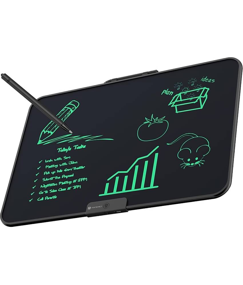 Portronics - LCD Writing Pad 22 Pack of 1