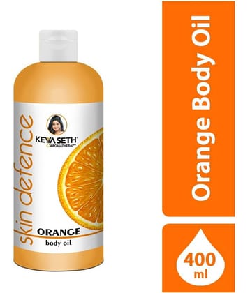 Keya Seth Aromatherapy Skin Defence Orange Body Oil improves blood flow, Lotion