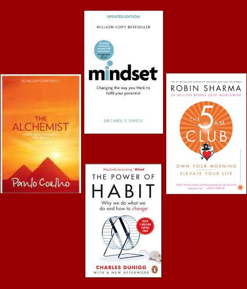 The Alchemist + 5 Am Club + The Power of Habits + Mindset