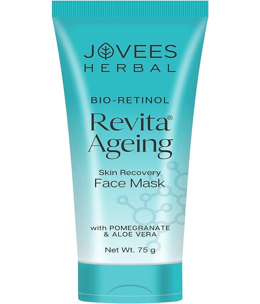 Jovees Herbal Bio-Retinol Revita Face Mask Reduce Signs of Ageing For Men & Women, 75gm, (Pack of 1)