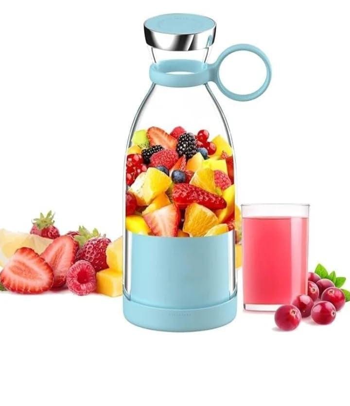 Fresh Juice Portable Blender, 350ML Smoothie Blender Bottle, Grinder For Smoothie or Shakes, Baby Food, Personal Mixer, Mini Juicer Travel/School/Office/Workout/Travel Use