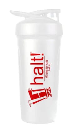 HEAVY BLENDER BALL HALT SHAKER (500ml)-White