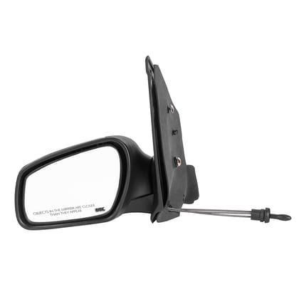 RMC Car side mirror suitable for Figo with lever (2010-2015) (ABS & Glass) | Non Auto Fold | manually operated (Black) LEFT SIDE (PASSENGER SIDE) RMC Car side mirror suitable for Figo with lever (2010-2015) (ABS & Glass) | Non Auto Fold | manually operated (Black) LEFT SIDE (PASSENGER SIDE)
