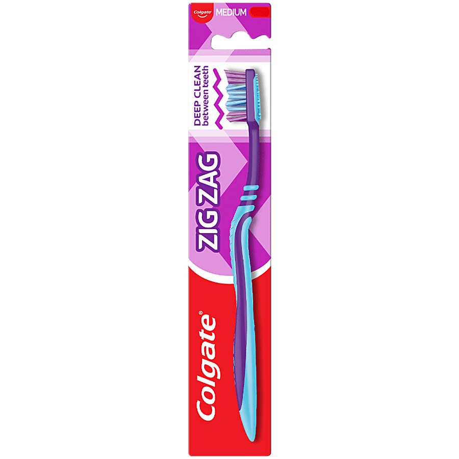 Colgate Zig Zag Medium Toothbrush, 1 Pc