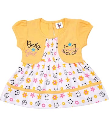 NammaBaby Pack of 1 Baby Girls Cotton Frock ( Pink )