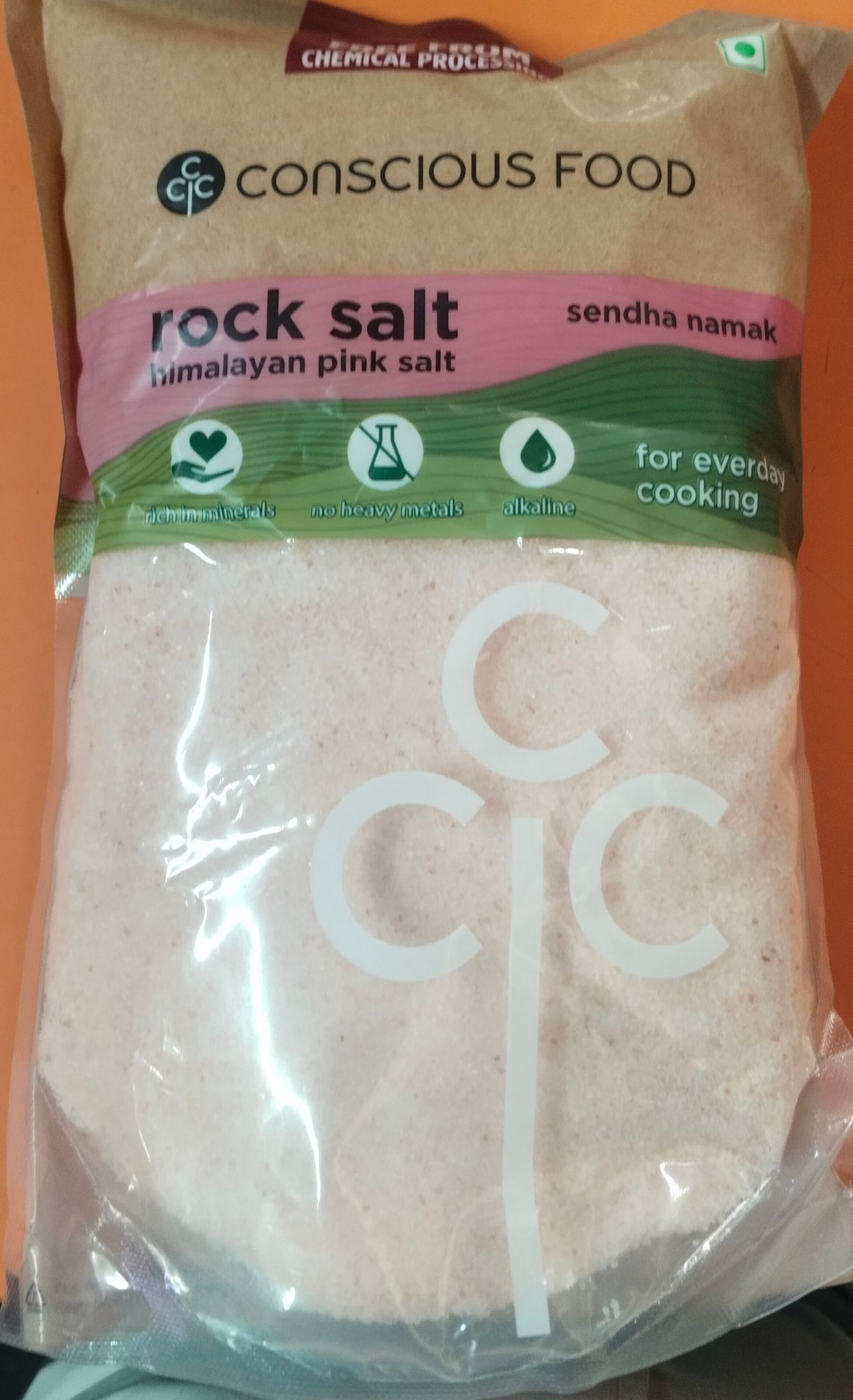 Consciousness food rock salt sendha namak 