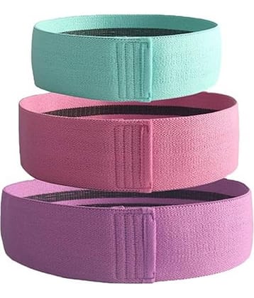 Resistance Bands Loop Exercise Bands Booty Bands,Workout Bands Hip Bands Wide Resistance Bands Hip Resistance Band for Legs and Butt,Activate Glutes and Thigh, set 3