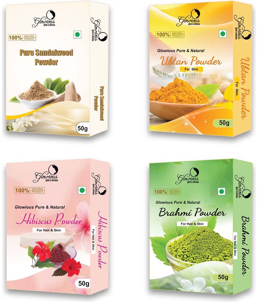 glowious - Skin Toning Face Pack for Normal Skin ( Pack of 4 )