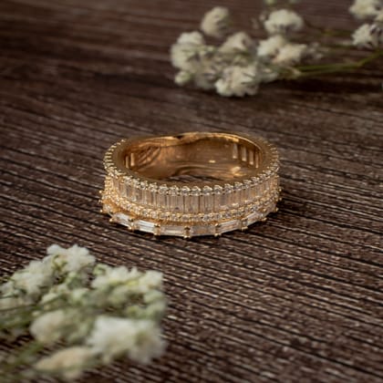 vivinia BY VIDHI MEHRA Zia 2.0 Womens Zircon Ring - VR151