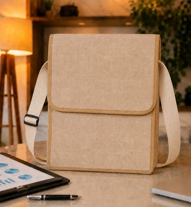 Handcrafted Jute Office Bag Handcrafted Jute Office Bag