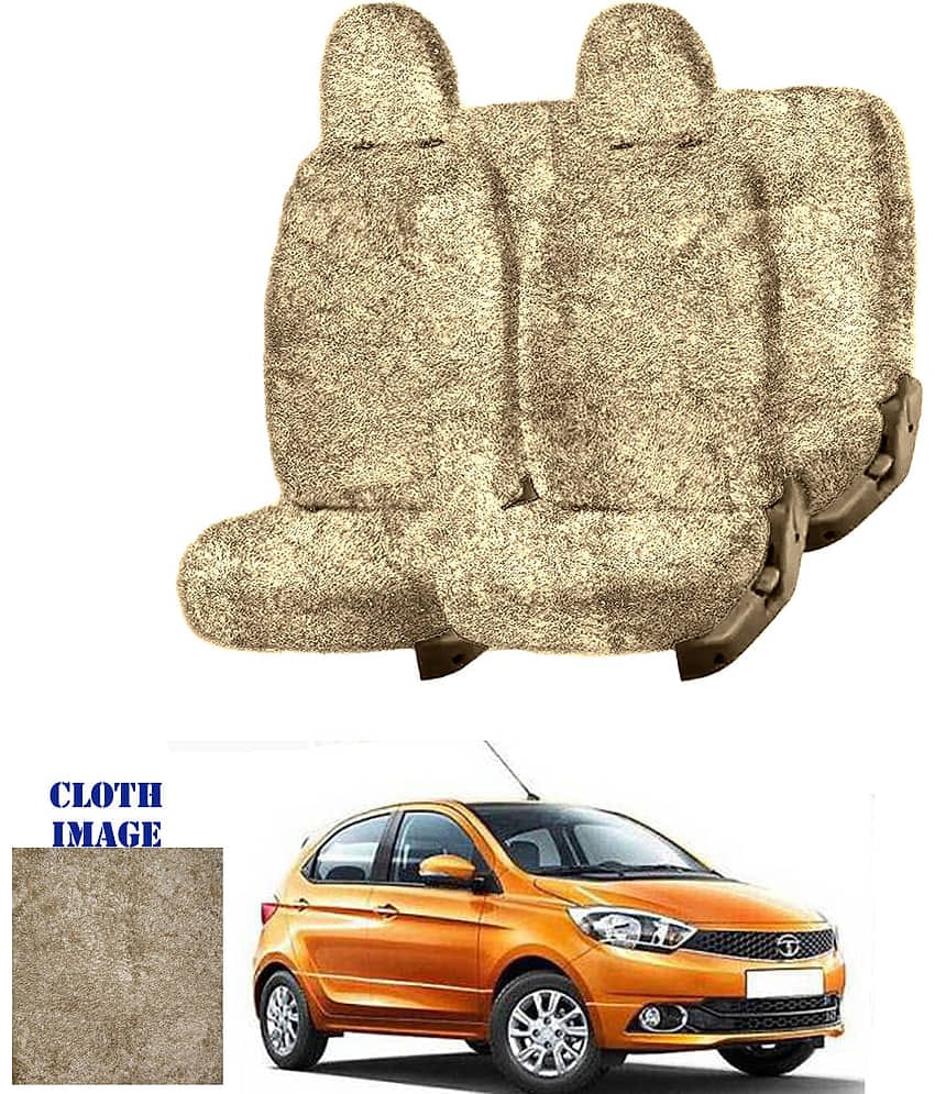Tata Tiago Beige 5 Seater Car Seat Cover