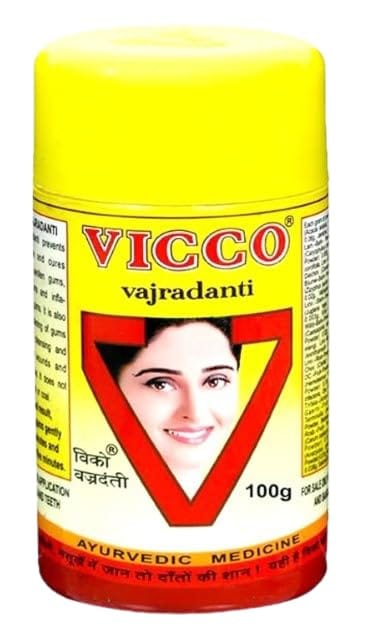 VICCO VAJARDANTI TOOTH POWDER 100G