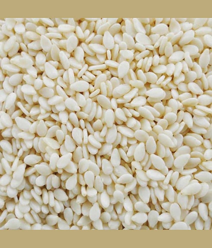 ||herbs power||200Gm-White Til | Sfed Til, White Sesame Seeds | Sesame Seeds For Eating