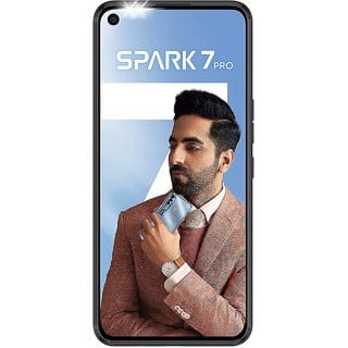 Tecno Spark 7 Pro (Magnet Black, 4GB RAM 64GB Storage)