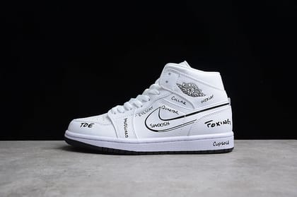 Air Jordan 1 AJ1 Mid - Schematic-Euro 40