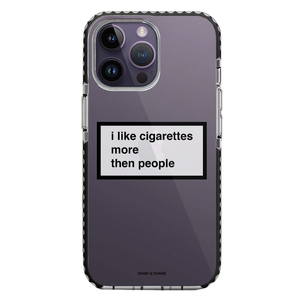 Cigarettes over people iPhone 14 Pro Max Stride Phone Case-Stride