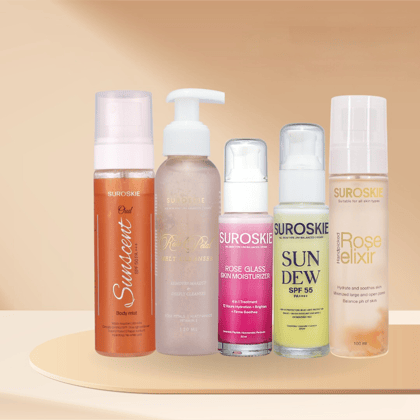 Sunscent + Cleanser + Moisturizer + Sun Dew + Rose Elixir