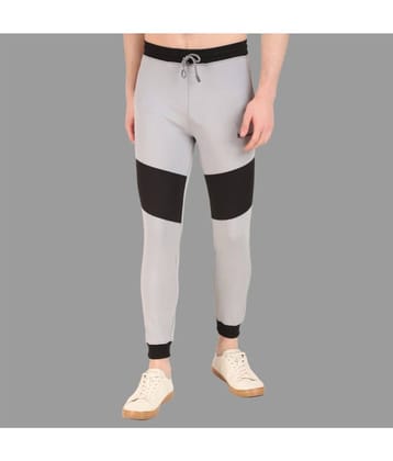 IDASS Light Grey Lycra Men's Joggers ( Pack of 1 )