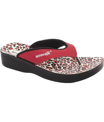 Aerowalk - Red Women's Slip On Heels