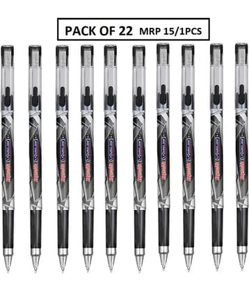 Reynolds Liquiglide Ball Pen 1 Pcs Black (Pack of 22)