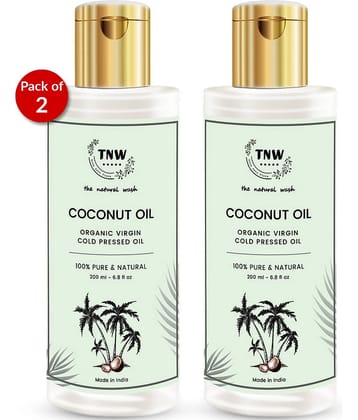 TNW - The Natural Wash Anti Dandruff Coconut Oil 100 ml ( Pack of 2 )