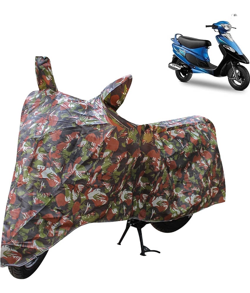 CARNEST Bike Body Cover for TVS Scooty Pep + ( Pack of 1 ) , Jungle