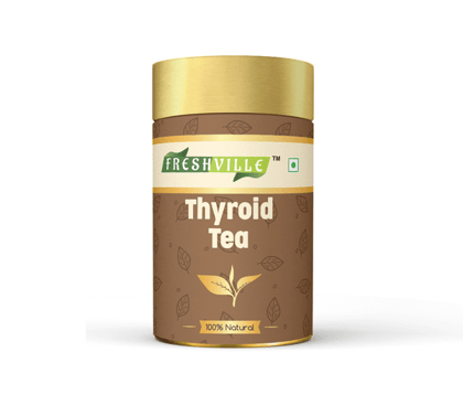 Freshville Thyroid Tea 15 Days Pack Supports Thyroid Health with Herbs 50gram Freshville Thyroid Tea 15 Days Pack Supports Thyroid Health with Herbs 50gram