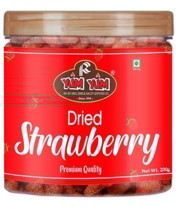 YUM YUM Premium Dried Strawberries 200 g