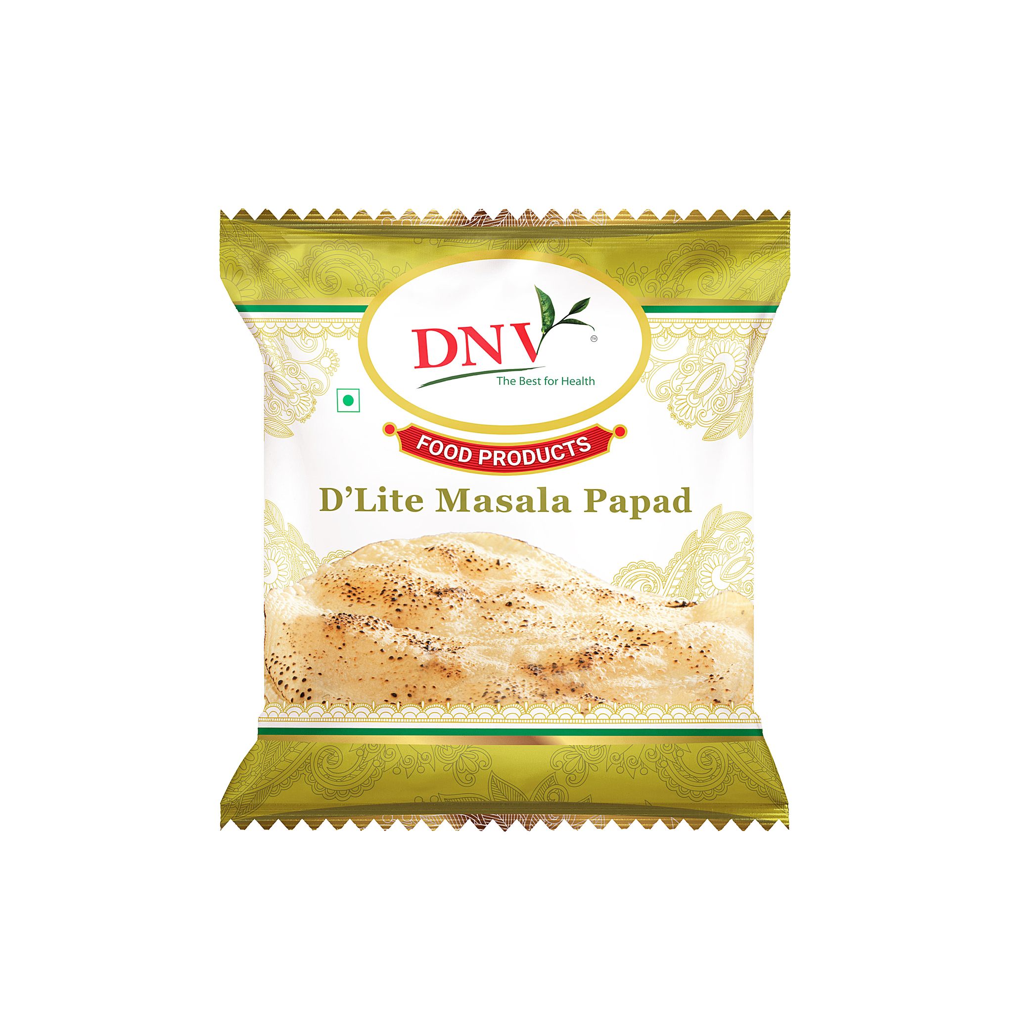 DNV Foods D'Lite Masala Papad, 450 gm