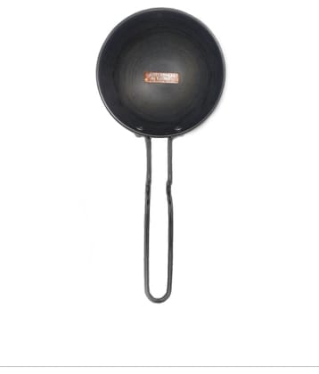 iWARE HeatingPan Hard Anodized Hard Anodised Tadka Pan Heavy Bottom without Lid 12 cm Diameter 0.5 Ltr