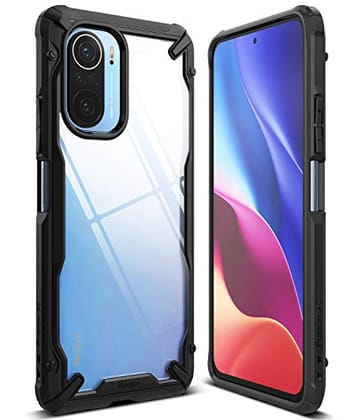 (Refurbished) Poco F3 / Redmi K40 / K40 Pro / K40 Pro+ / Mi 11X / Mi 11X Pro Back Cover Case | Fusion X - Black