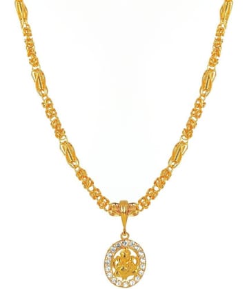 JIPPA - Gold Pendant set ( Pack of 1 )
