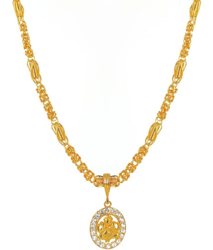 JIPPA - Gold Pendant set ( Pack of 1 )