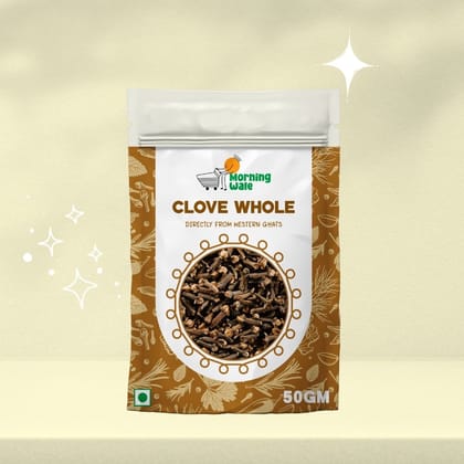 Morning Wale Clove Whole (45g) | Premium Western Ghats Laung | Intense Flavor & Aroma