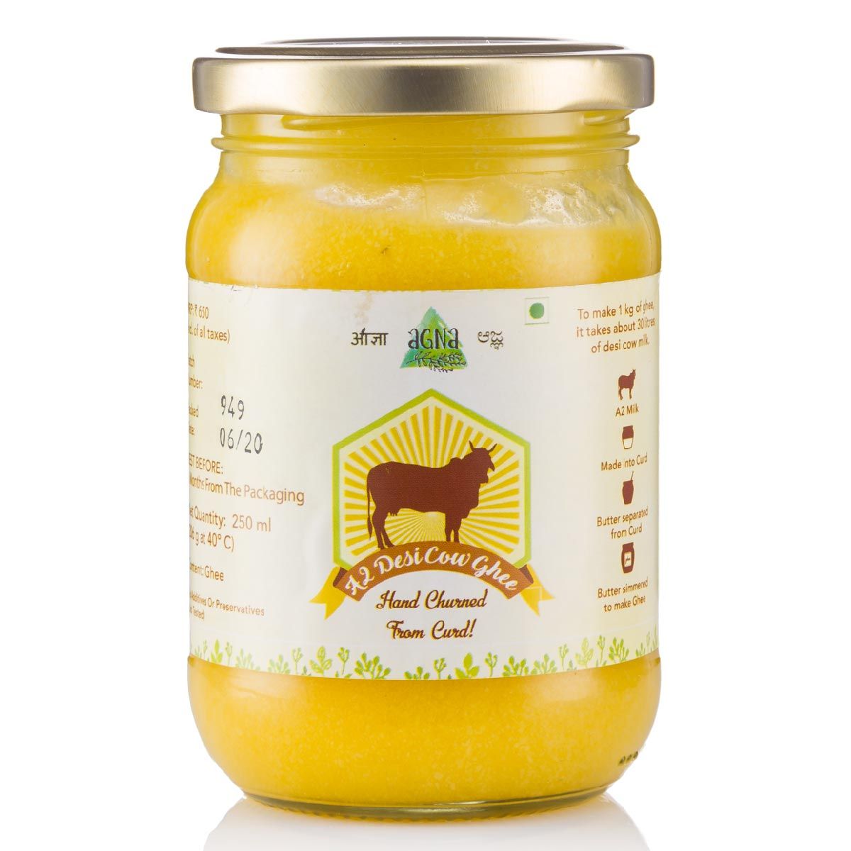 Agna A2 Desi Cow Ghee | 250g