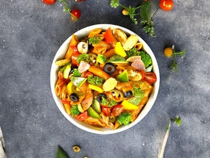 Chipotle Sauteed Vegetable Pasta