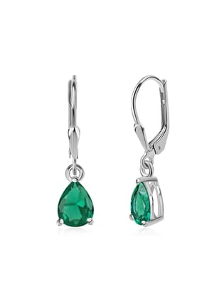 Gorgeous Green Long Earrings For Women
