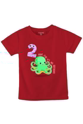 Have Fun It's My Birthday-2-3 Yrs / Red