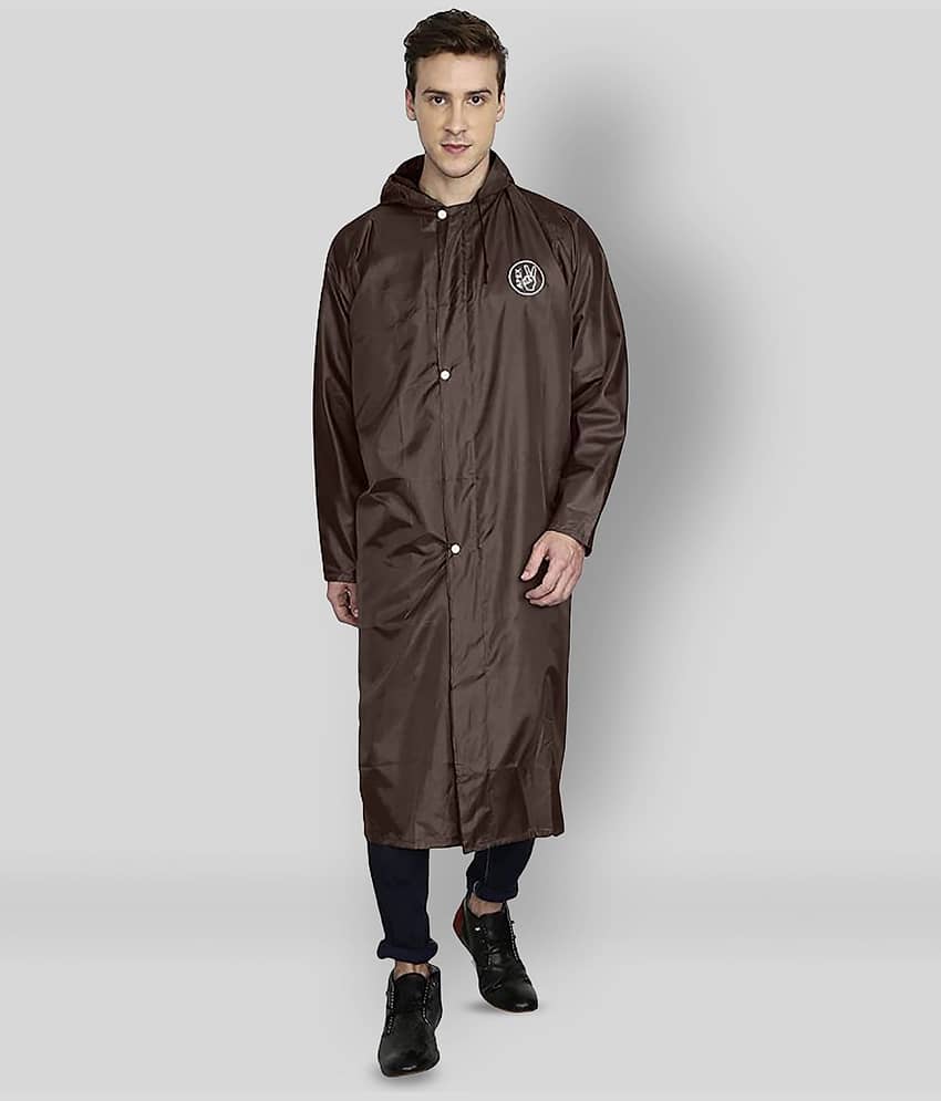 Goodluck Brown Rain Coat