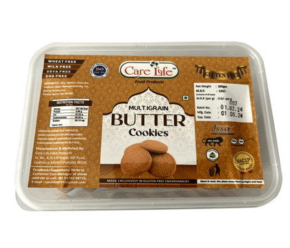 BUTTER MULTIGRAIN COOKIES200GM