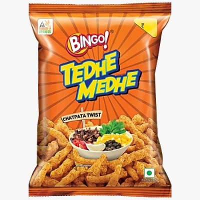 Bingo! Tedhe Medhe Chatpata Twist, 75 g