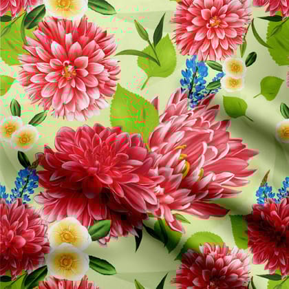 Dhalia2 Georgette Fabric