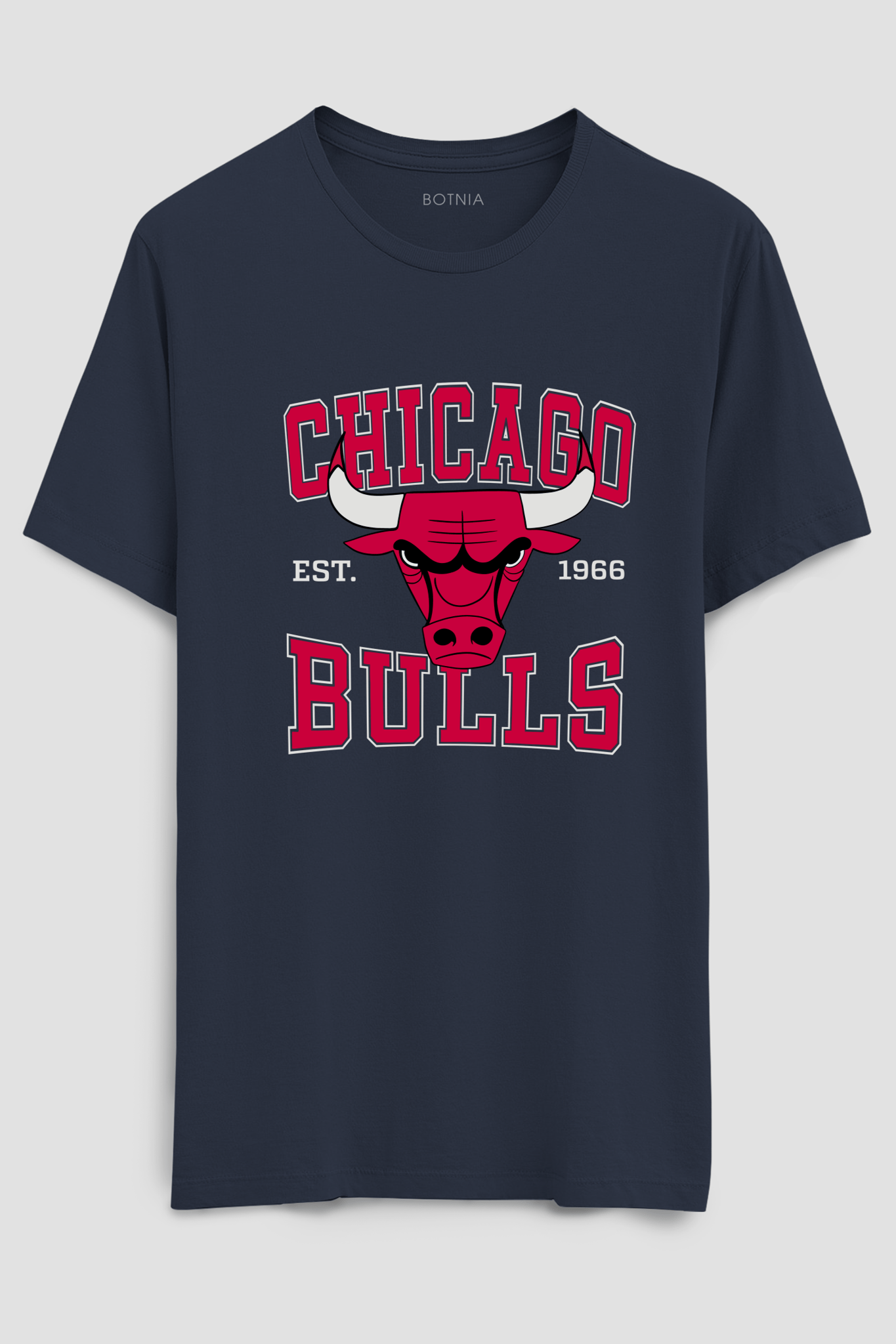 Chicago Bulls : Half sleeve t-shirt-XS