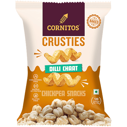 Cornitos Chana Crusties Dilli Chaat, 57 gm