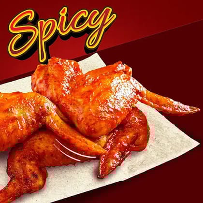 Schezwan Chicken Wings - 2 Pcs