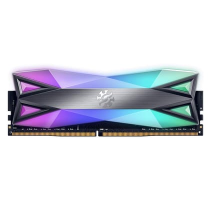 ADATA XPG SPECTRIX D60G RGB 8GB (1x8GB) DDR4-3200 U-DIMM Desktop Memory