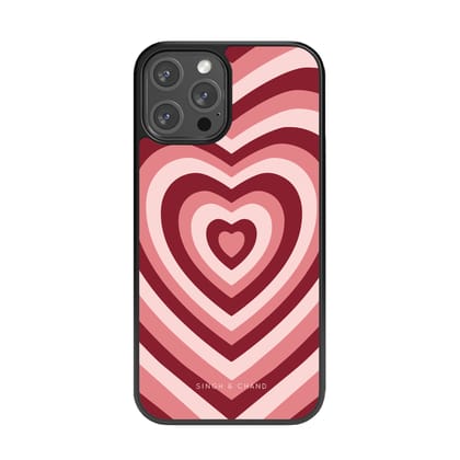 Latte Love Glass Phone Case